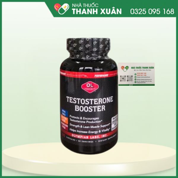 Testosterone Booster hỗ trợ bảo vệ và kích thích sản sinh Testosterone nội sinh